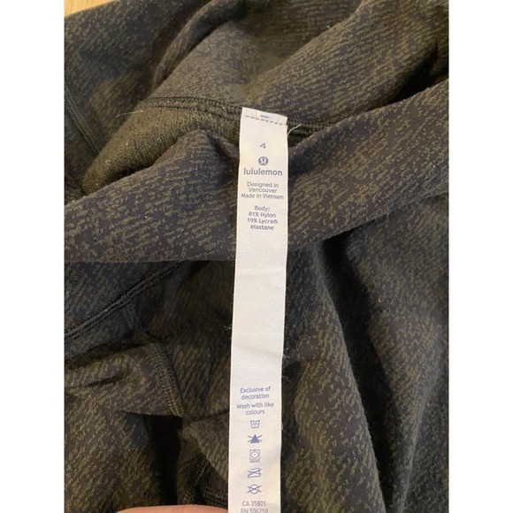 Lululemon Wunder Under Hi-Rise 7/8 Tight Luon 25" W5AT7S Size 4 Women's - Picture 8 of 11